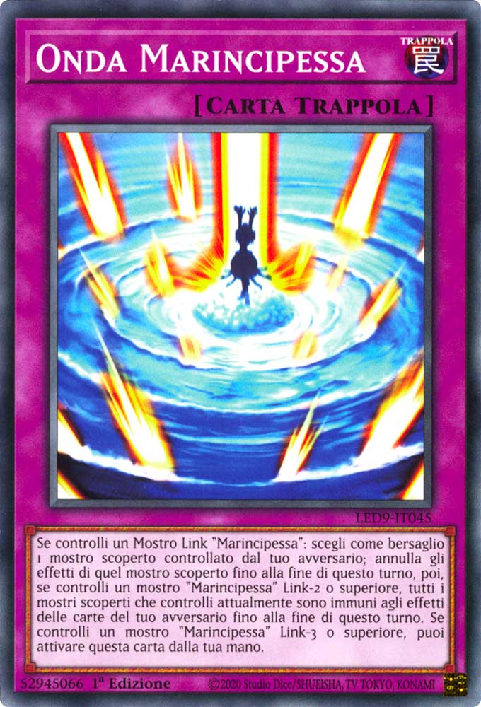 LED9-IT045 Onda Marincipessa comune 1a Edizione (IT) -NEAR MINT-