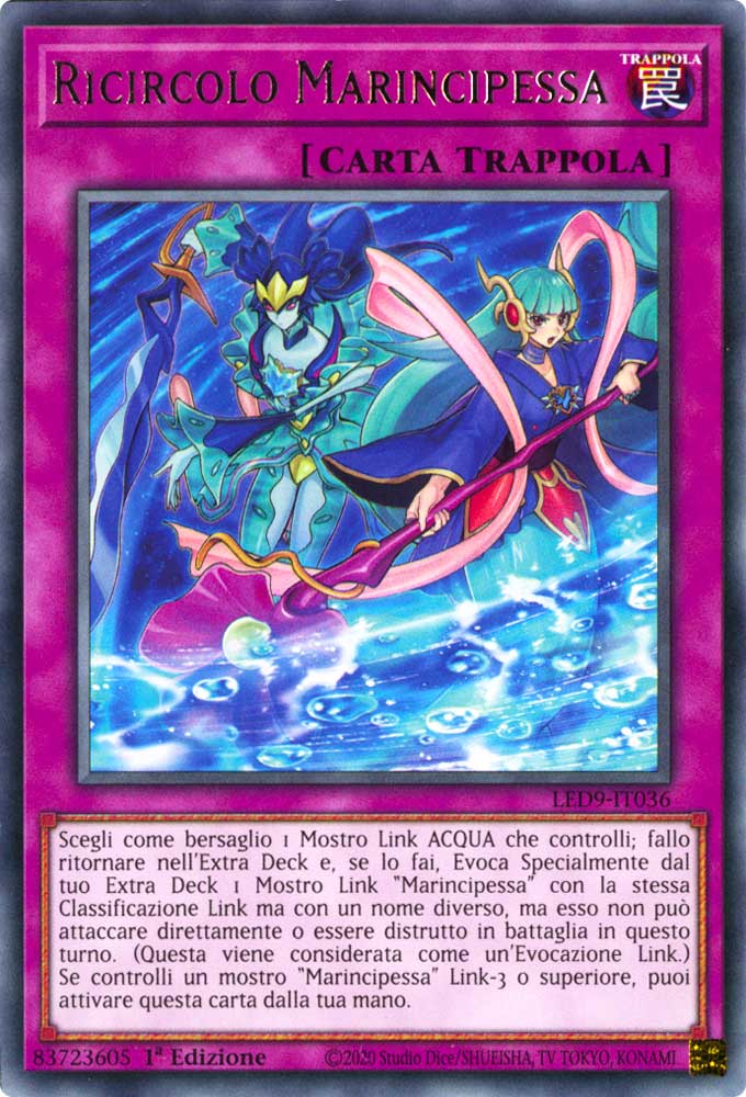 LED9-IT036 Ricircolo Marincipessa rara 1a Edizione (IT) -NEAR MINT-