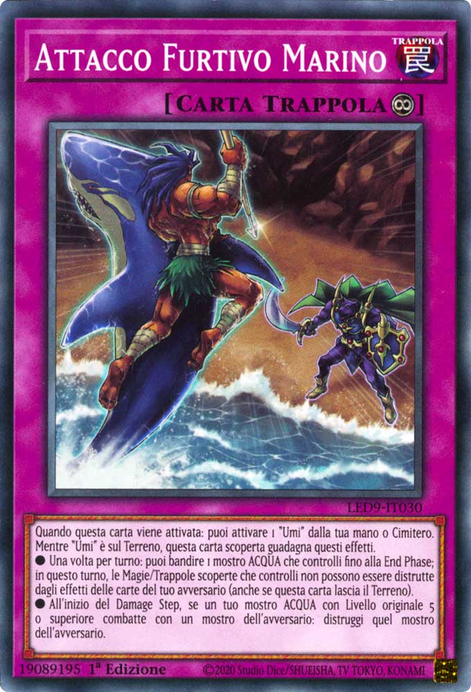 LED9-IT030 Attacco Furtivo Marino comune 1a Edizione (IT) -NEAR MINT-