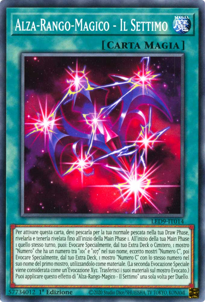 LED9-IT014 Alza-Rango-Magico - Il Settimo comune 1a Edizione (IT) -NEAR MINT-