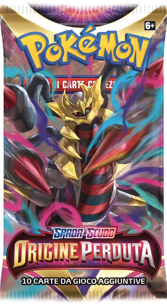 Spada e Scudo Origine Perduta busta 10 carte Artwork Giratina Forma Originale (IT)