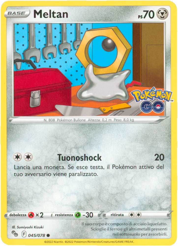 045/078 Meltan comune normale (IT) -NEAR MINT-