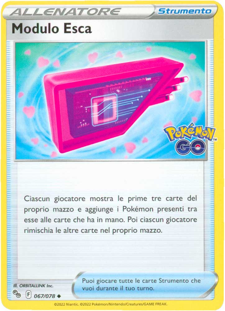 067/078 Modulo Esca non comune normale (IT) -NEAR MINT-