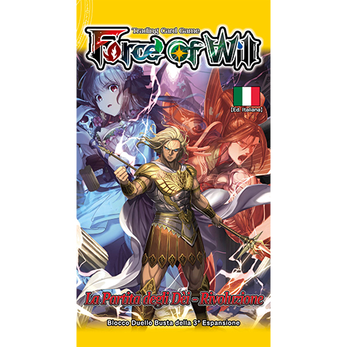 La Partita degli Dei - Rivoluzione busta 10 carte (IT)