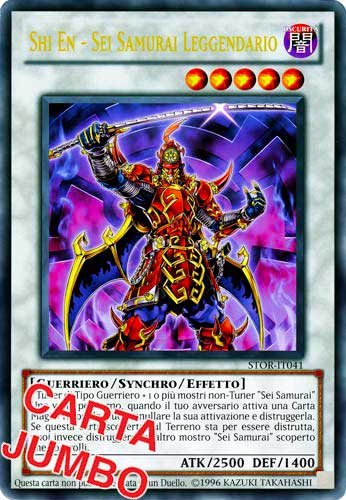 STOR-IT041 Shi En-Sei Samurai Leggendario JUMBO Unlimited (IT) -NEAR MINT-