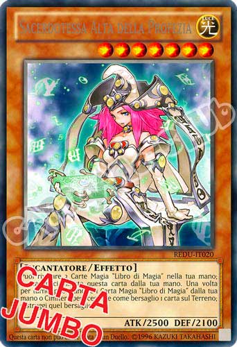 REDU-IT020 Sacerdotessa Alta della Profezia JUMBO Unlimited (IT) -NEAR MINT-