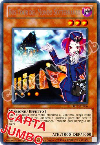 ORCS-IT086 Bus Tour del Mondo Sotterraneo JUMBO Unlimited (IT) -NEAR MINT-