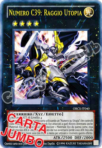 ORCS-IT040 Numero C39: Raggio Utopia JUMBO Unlimited (IT) -NEAR MINT-