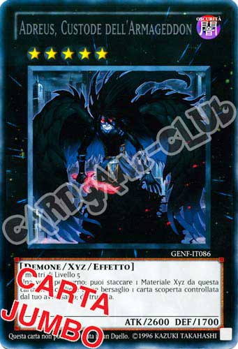 GENF-IT086 Adreus, Custode dell'Armageddon JUMBO Unlimited (IT) -NEAR MINT-