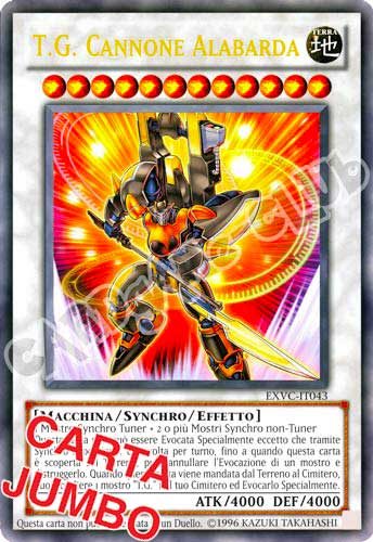 EXVC-IT043 T.G. Cannone Alabarda JUMBO Unlimited (IT) -NEAR MINT-