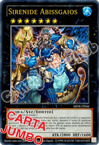 ABYR-IT046 Sirenide Abissgaios JUMBO Unlimited (IT) -NEAR MINT-