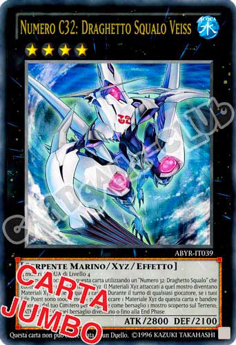 ABYR-IT039 Numero C32: Draghetto Squalo Veiss JUMBO Unlimited (IT) -NEAR MINT-