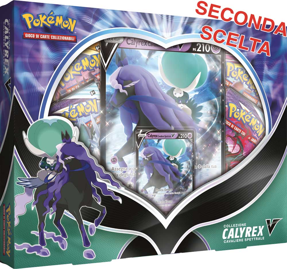Collezione Calyrex Cavaliere Spettrale V (seconda scelta) (IT)