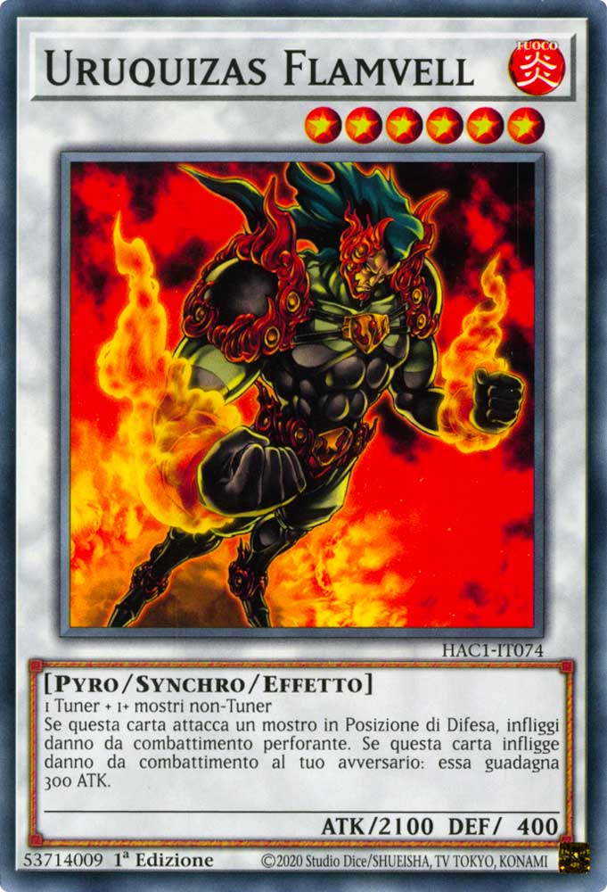 HAC1-IT074 Uruquizas Flamvell comune 1a Edizione (IT) -NEAR MINT-