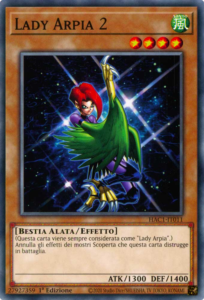 HAC1-IT011 Lady Arpia 2 comune 1a Edizione (IT) -NEAR MINT-