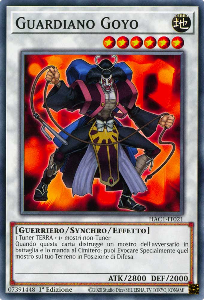 HAC1-IT021 Guardiano Goyo comune 1a Edizione (IT) -NEAR MINT-