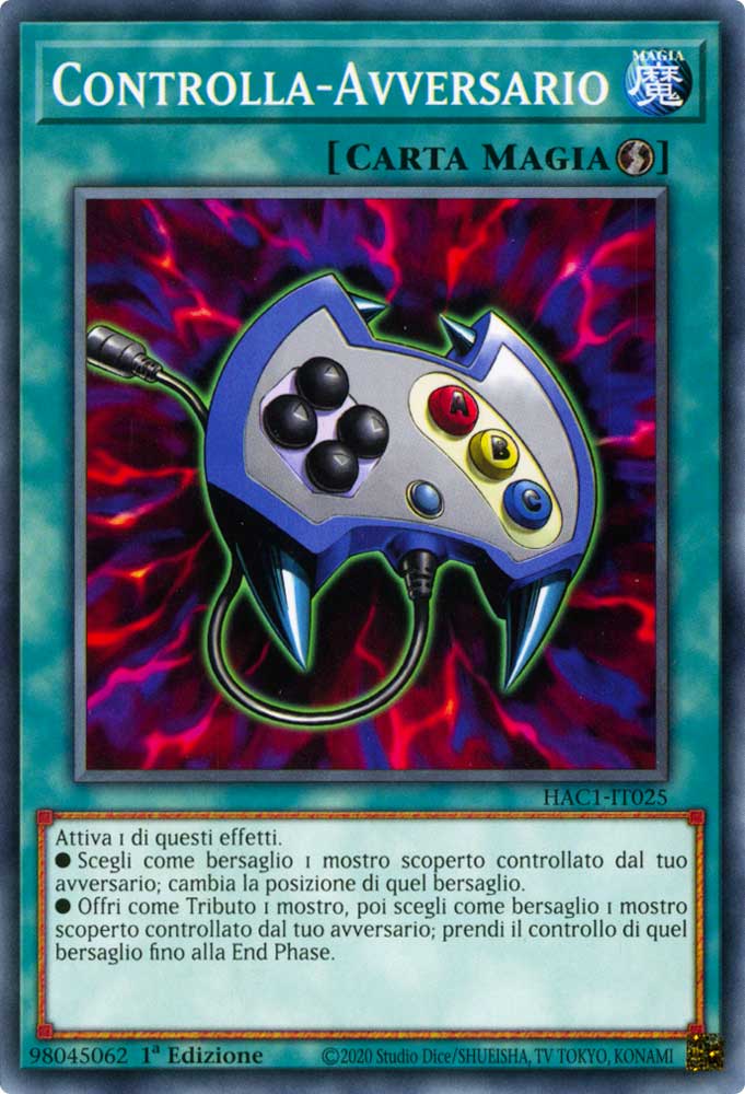 HAC1-IT025 Controlla-Avversario comune 1a Edizione (IT) -NEAR MINT-