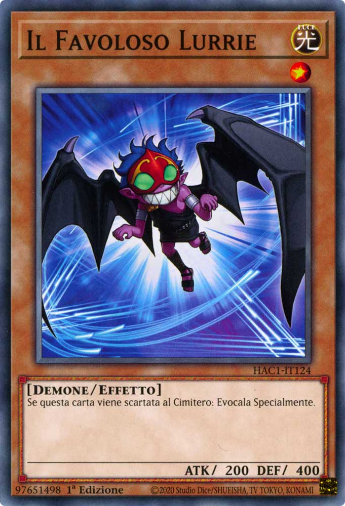 HAC1-IT124 Il Favoloso Lurrie comune 1a Edizione (IT) -NEAR MINT-