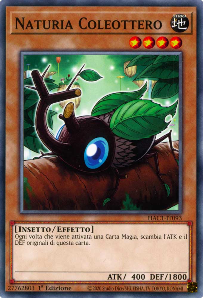 HAC1-IT093 Naturia Coleottero comune 1a Edizione (IT) -NEAR MINT-
