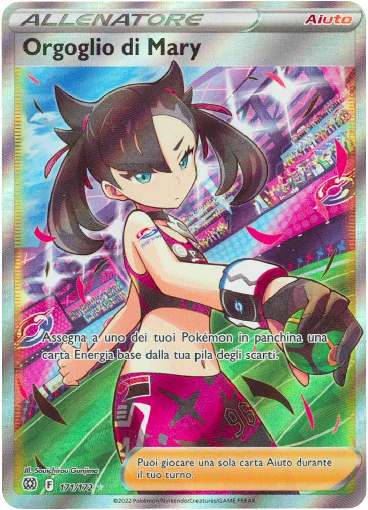 171 / 172 Orgoglio di Mary Ultra Rara Full Art foil (IT) -NEAR MINT-
