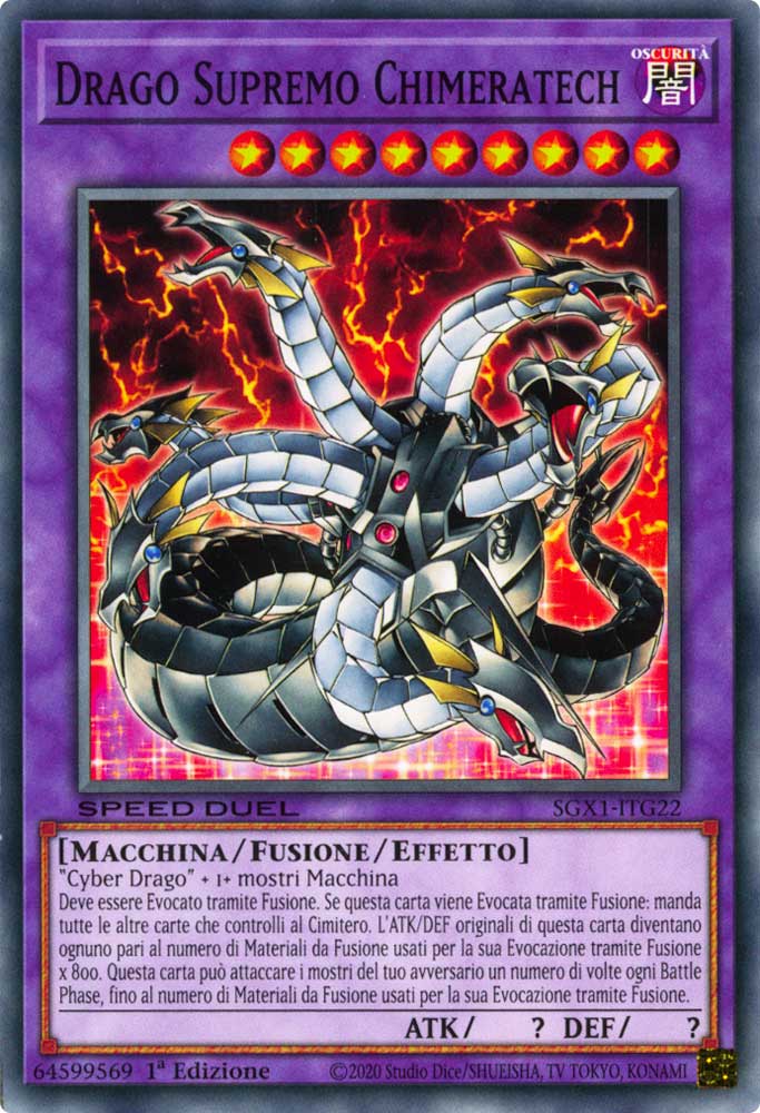 SGX1-ITG22 Drago Supremo Chimeratech comune 1a Edizione (IT) -MINT-
