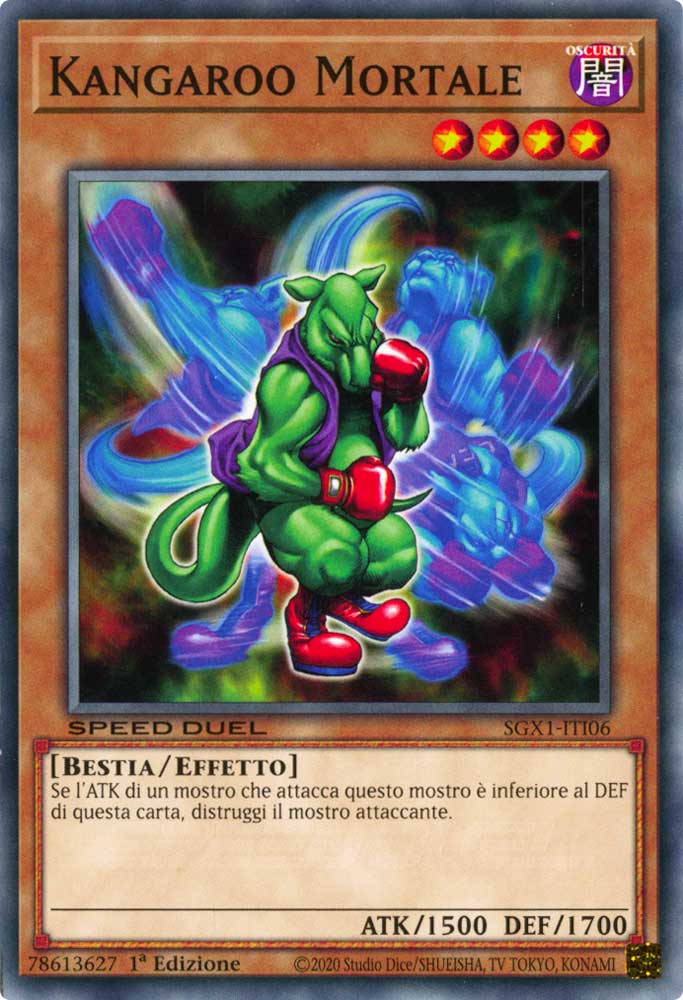 SGX1-ITI06 Kangaroo Mortale comune 1a Edizione (IT) -MINT-