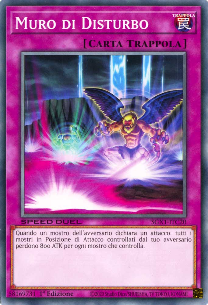 SGX1-ITC20 Muro di Disturbo comune 1a Edizione (IT) -MINT-