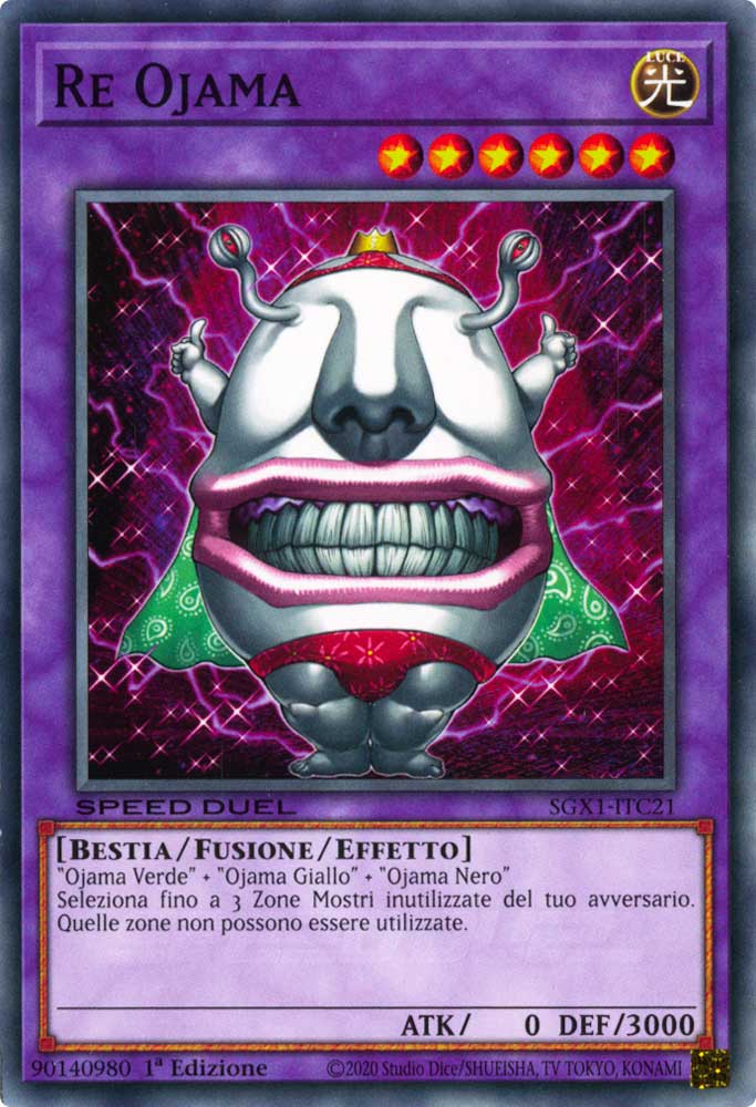 SGX1-ITC21 Re Ojama comune 1a Edizione (IT) -MINT-