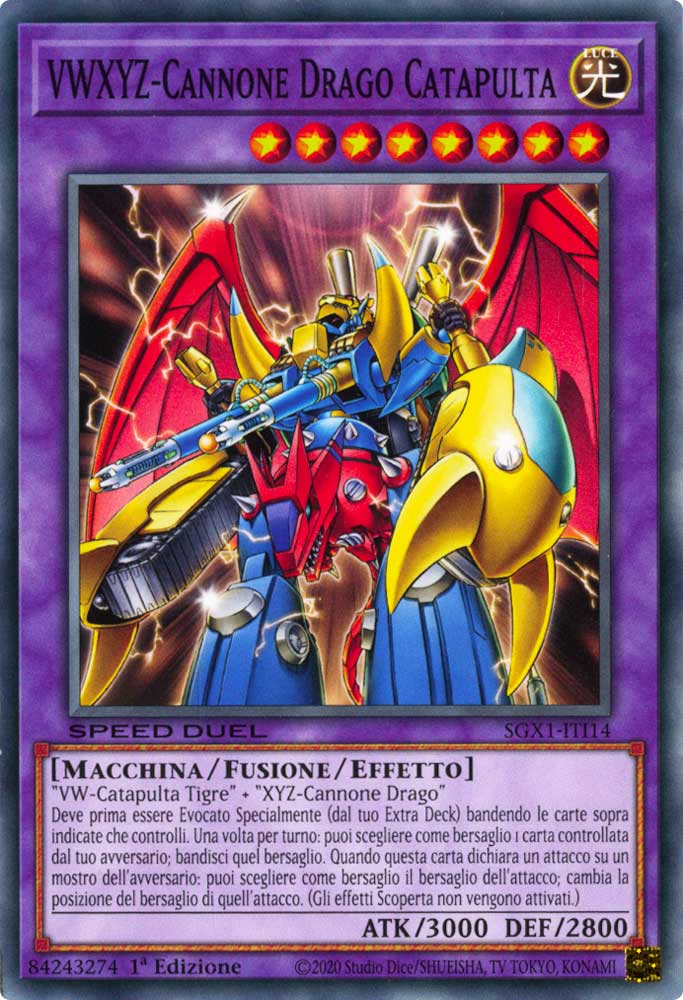 SGX1-ITI14 VWXYZ-Cannone Drago Catapulta comune 1a Edizione (IT) -MINT-