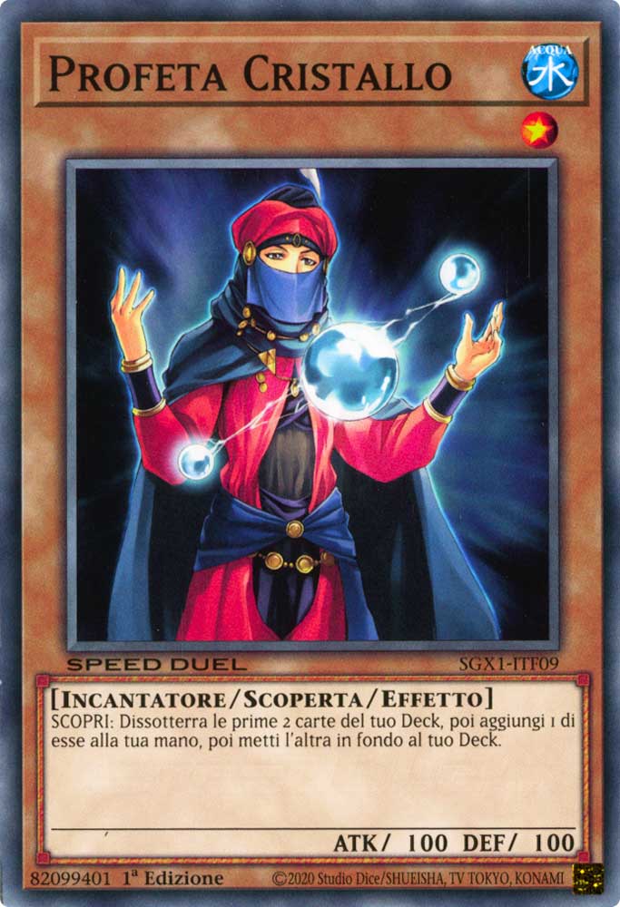SGX1-ITF09 Profeta Cristallo comune 1a Edizione (IT) -MINT-
