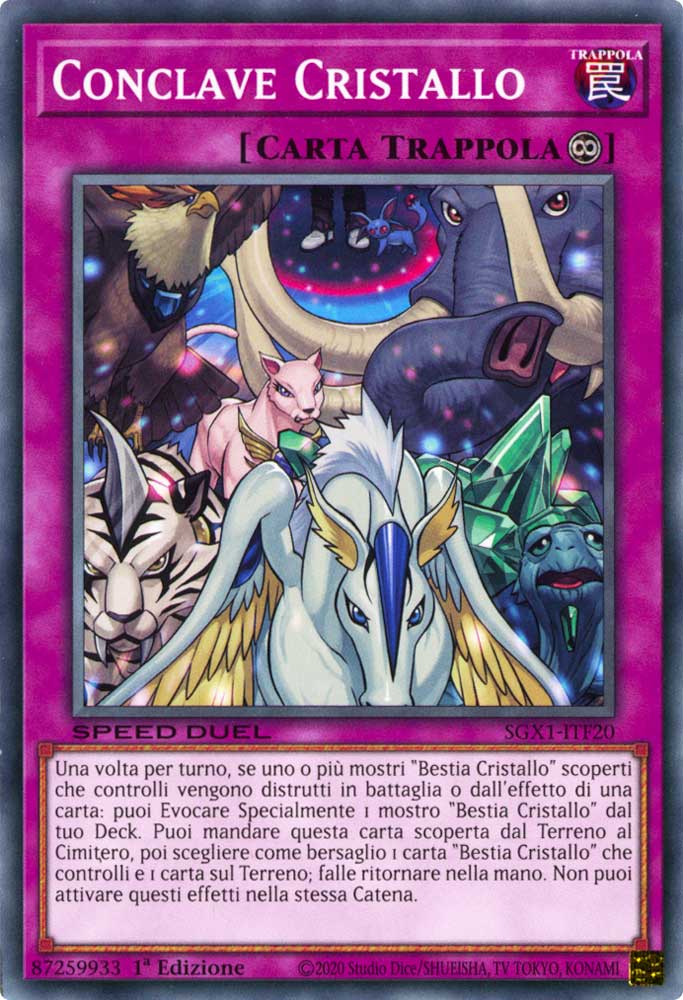 SGX1-ITF20 Conclave Cristallo comune 1a Edizione (IT) -MINT-