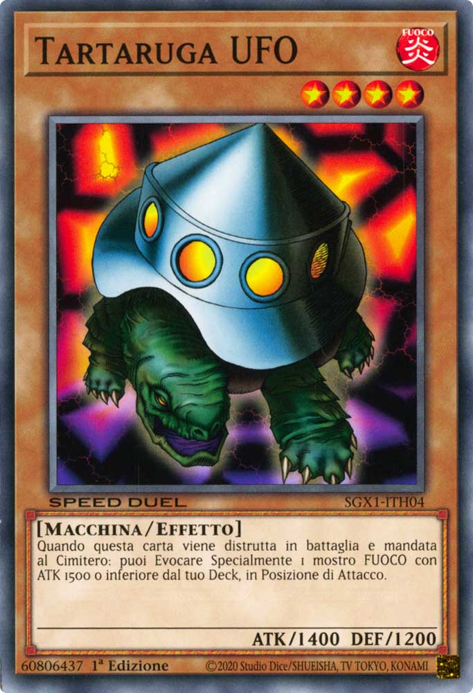 SGX1-ITH04 Tartaruga UFO comune 1a Edizione (IT) -MINT-