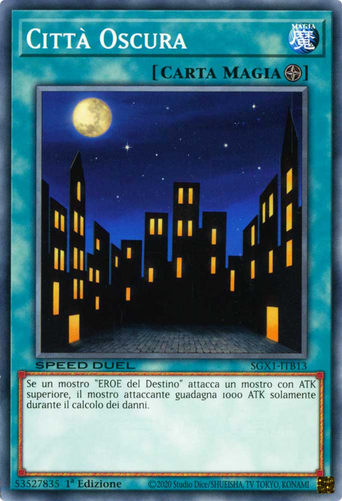 SGX1-ITB13 Citta' Oscura comune 1a Edizione (IT) -MINT-