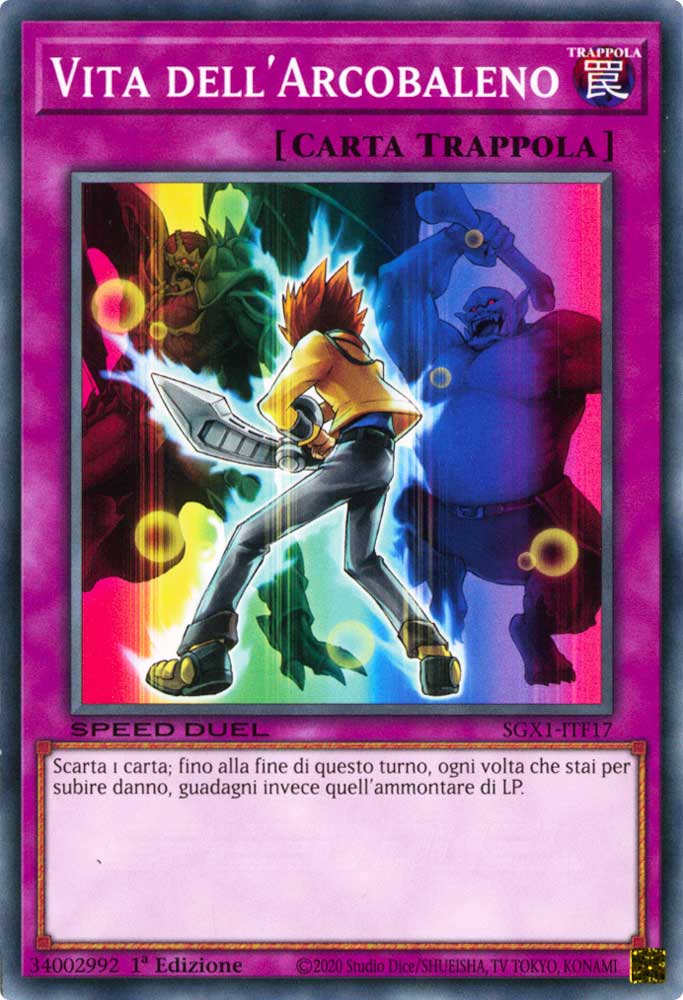 SGX1-ITF17 Vita dell'Arcobaleno comune 1a Edizione (IT) -MINT-