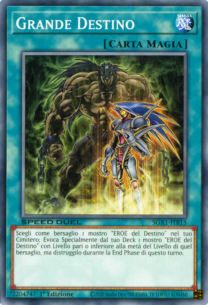 SGX1-ITB15 Grande Destino comune 1a Edizione (IT) -MINT-