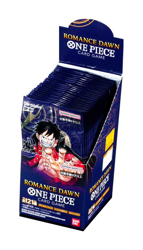 OP-01 Romance Dawn display 24 buste con busta promo (JP)