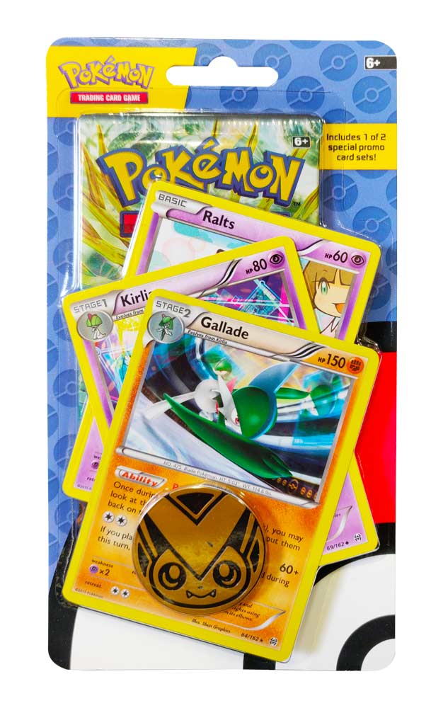 XY06 Steam Siege Premium Checklane Blister Ralts, Kirlia e Gallade (EN)
