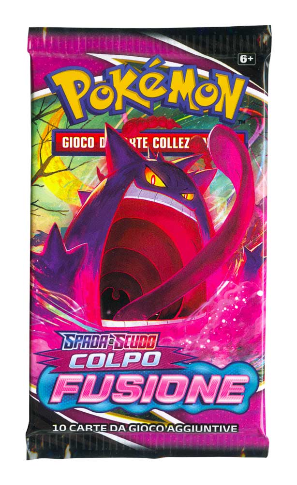 Spada e Scudo Colpo Fusione busta 10 carte Artwork Gengar VMAX (IT)