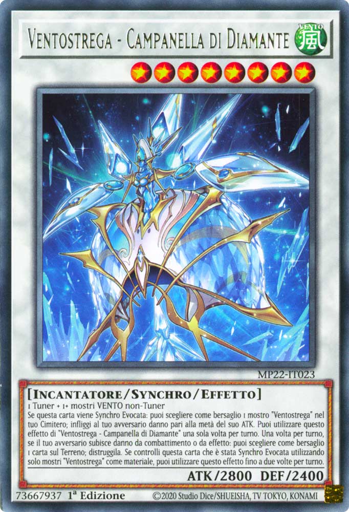 MP22-IT023 Ventostrega - Campanella di Diamante Rara 1a Edizione (IT) -NEAR MINT-