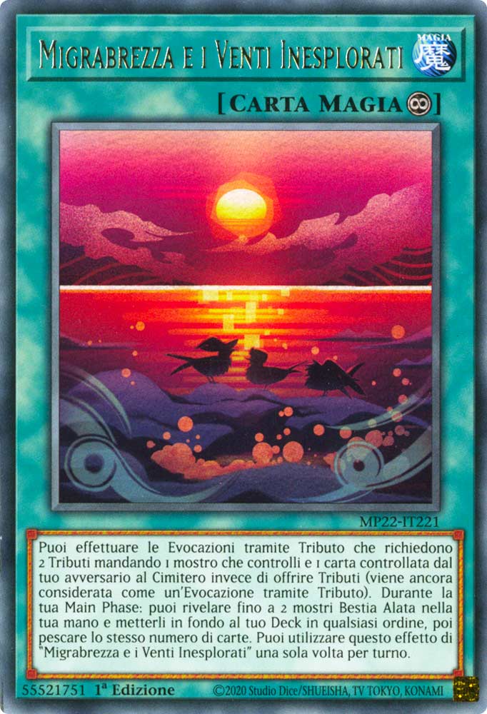 MP22-IT221 Migrabrezza e i Venti Inesplorati Rara 1a Edizione (IT) -NEAR MINT-