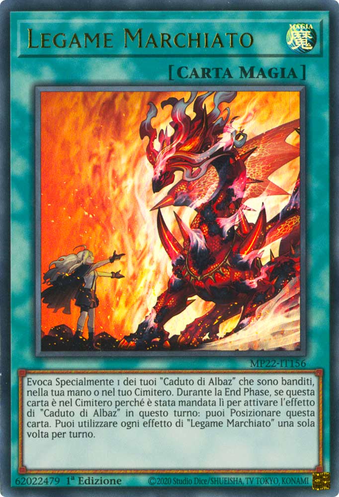 MP22-IT156 Legame Marchiato Ultra Rara 1a Edizione (IT) -NEAR MINT-