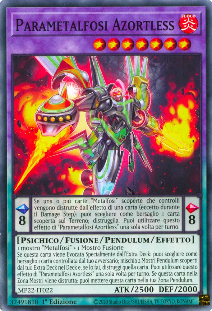 MP22-IT022 Parametalfosi Azortless Comune 1a Edizione (IT) -NEAR MINT-