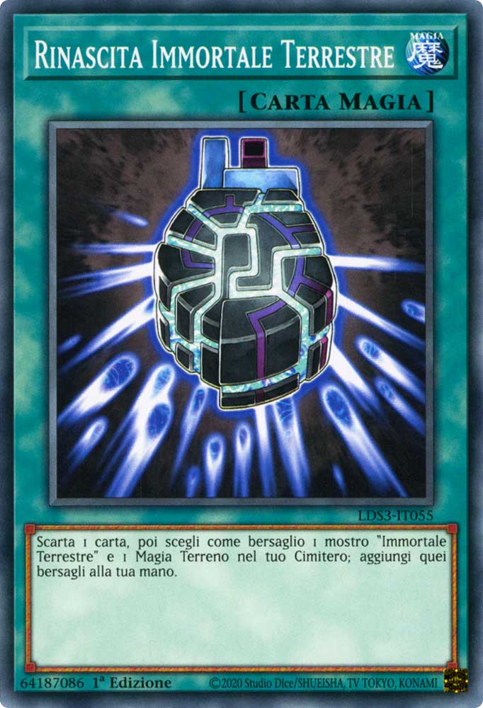 LDS3-IT055 Rinascita Immortale Terrestre Comune 1a Edizione (IT) -NEAR MINT-