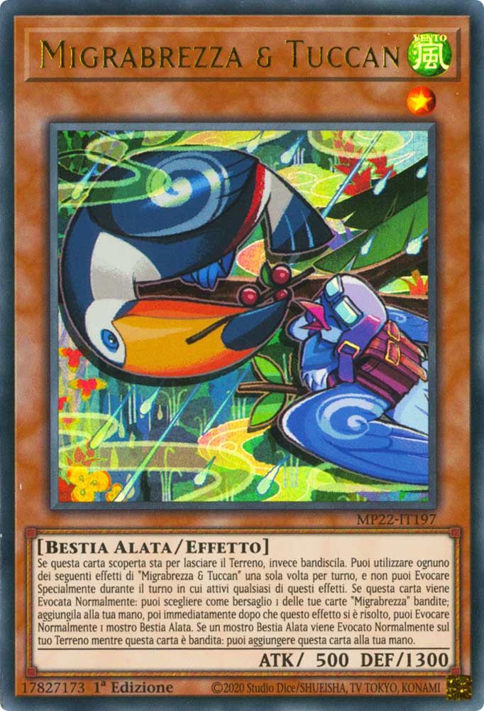 MP22-IT197 Migrabrezza & Tuccan Ultra Rara 1a Edizione (IT) -NEAR MINT-