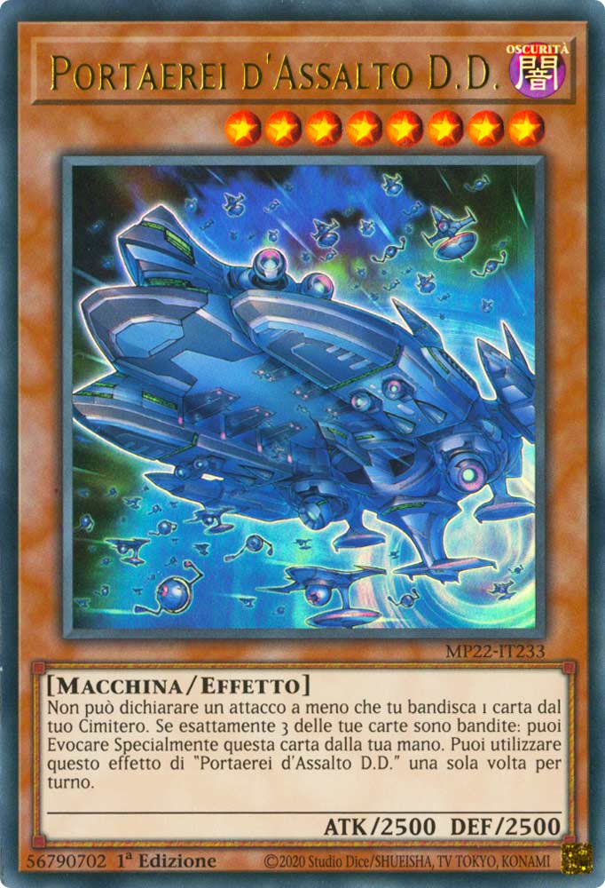 MP22-IT233 Portaerei d'Assalto D.D. Ultra Rara 1a Edizione (IT) -NEAR MINT-