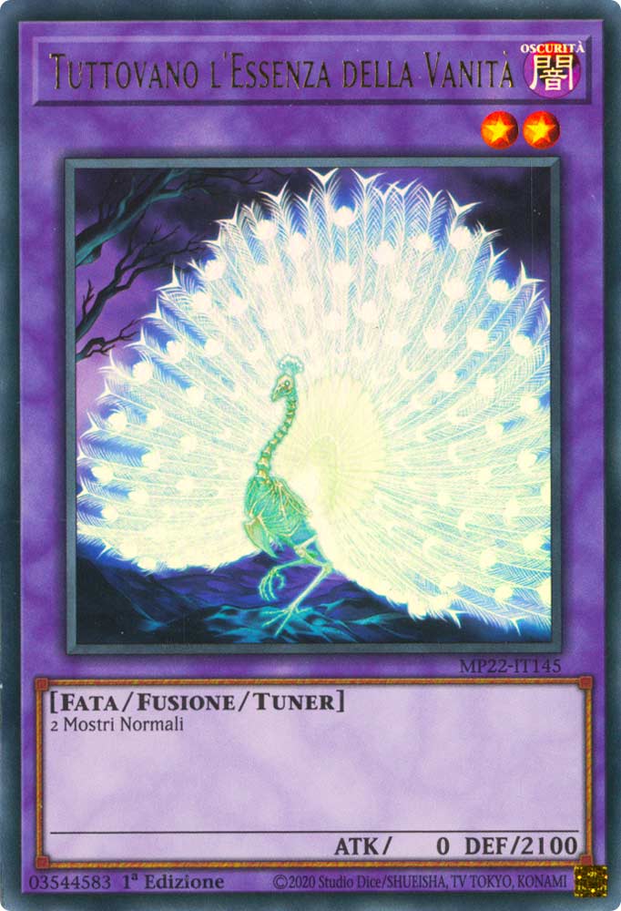 MP22-IT145 Tuttovano l'Essenza della Vanita' Ultra Rara 1a Edizione (IT) -NEAR MINT-