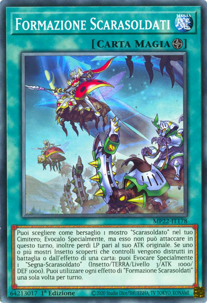 MP22-IT178 Formazione Scarasoldati Comune 1a Edizione (IT) -NEAR MINT-