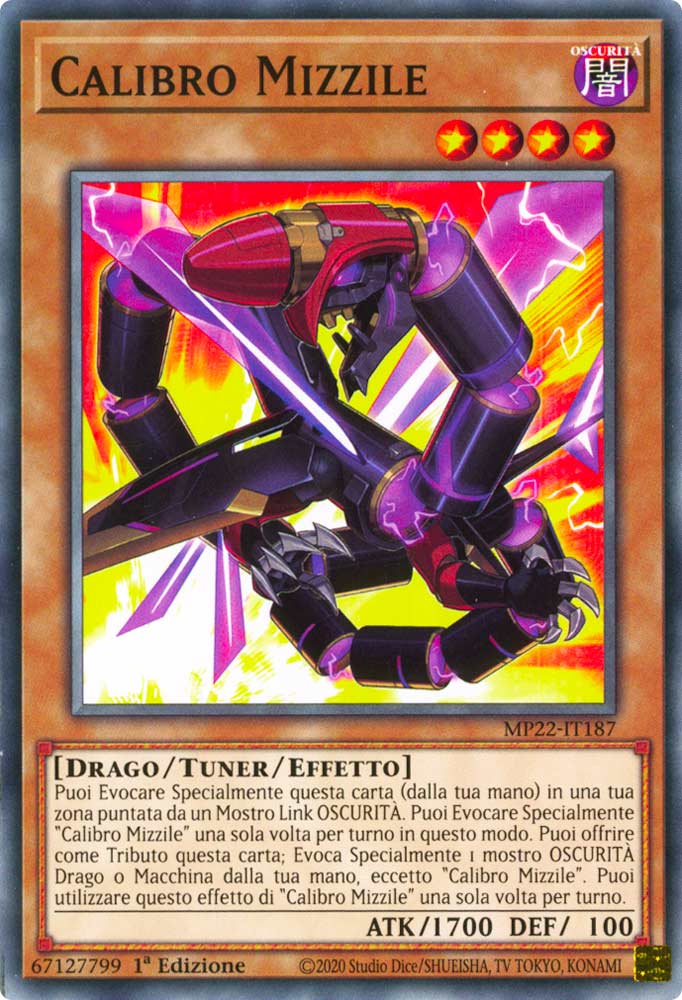 MP22-IT187 Calibro Mizzile Comune 1a Edizione (IT) -NEAR MINT-