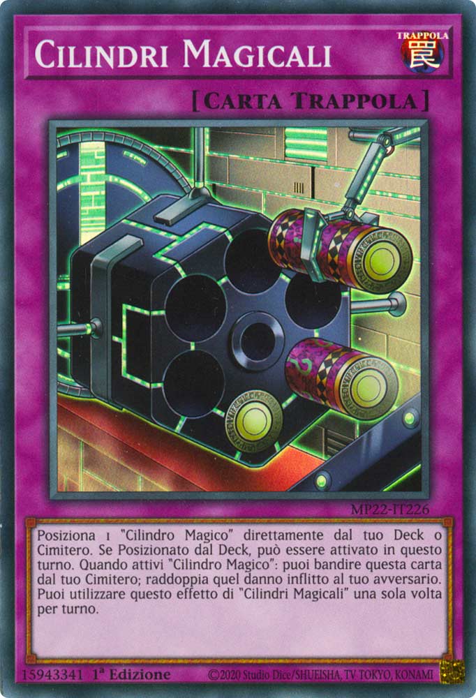 MP22-IT226 Cilindri Magicali Super Rara 1a Edizione (IT) -NEAR MINT-
