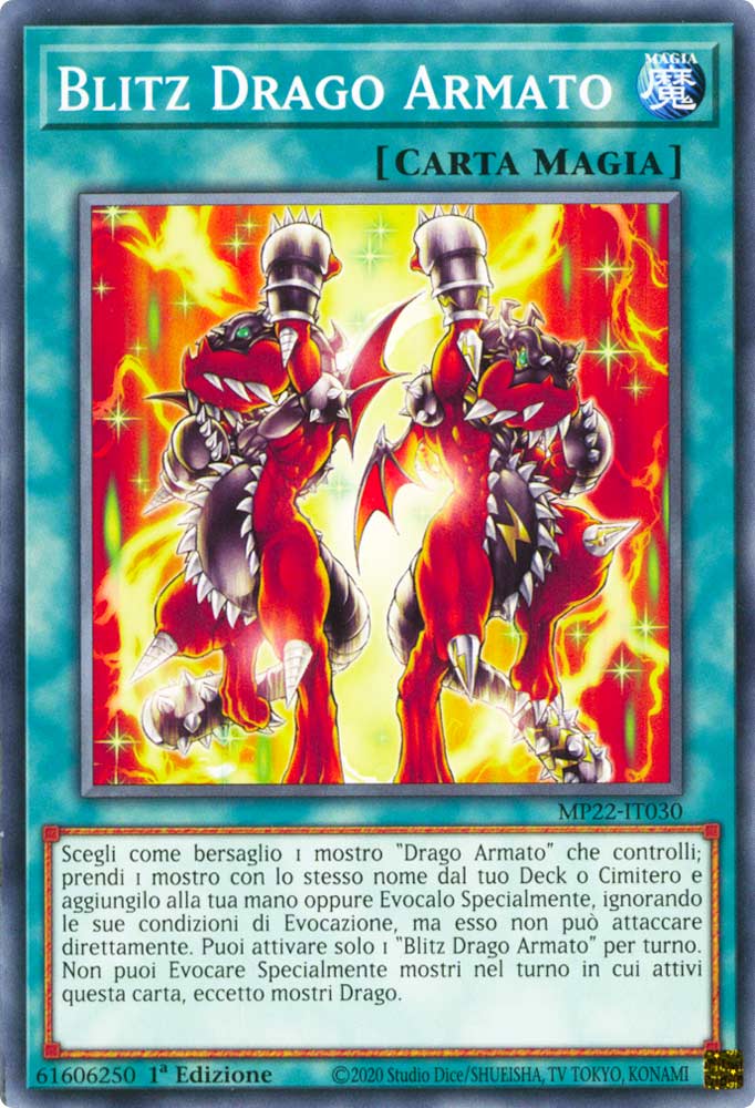 MP22-IT030 Blitz Drago Armato Comune 1a Edizione (IT) -NEAR MINT-